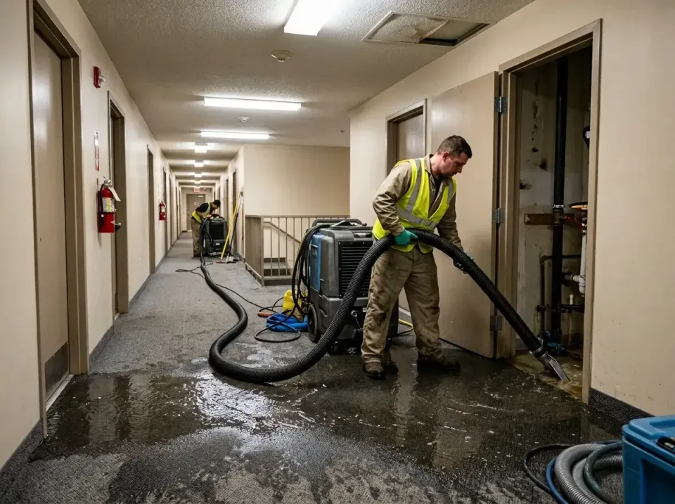 multi-unit-apartment-hallway-f-005 — frequently asked questions, Emergency Burst Pipe Water Extraction & Removal in Homer, AK